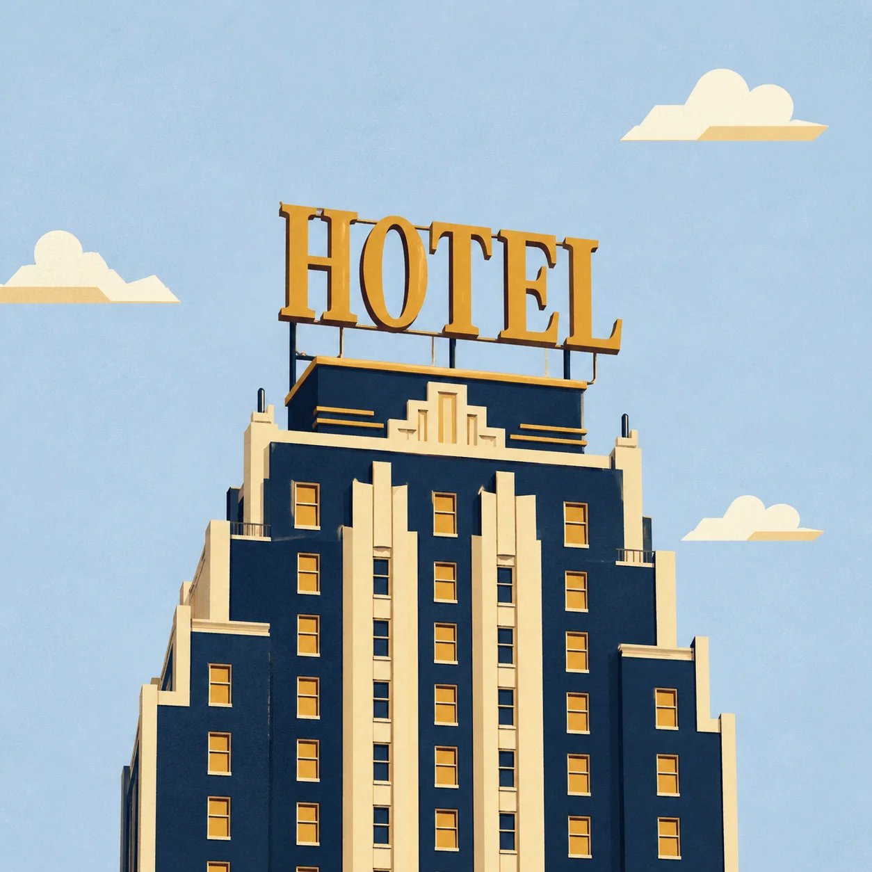 Hotel art déco Huespex
